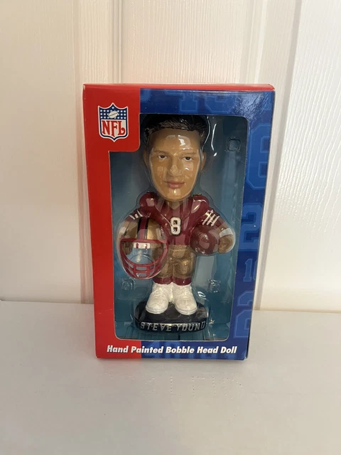 NFL Steve Young San Francisco 49er’s Bobble Head Collectible Hand Painted