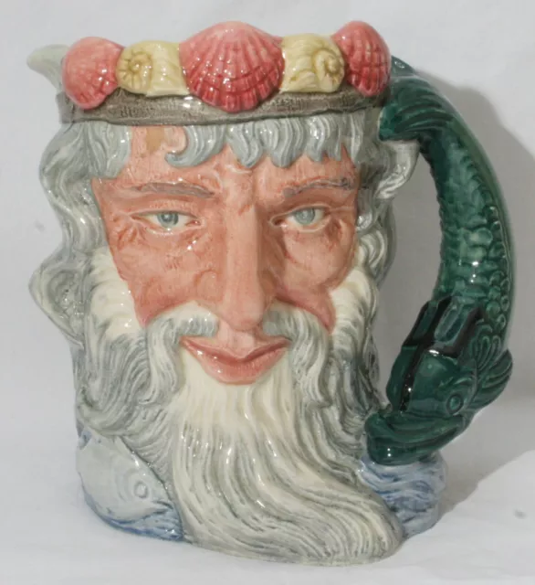 Large Royal Doulton Toby Character Jug - D6548 - Neptune - 7 1/2" Height