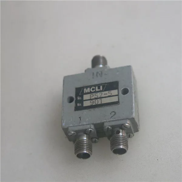 1PC MCLI PS2-5 2-4GHz SMA RF coaxial one -- two power divider