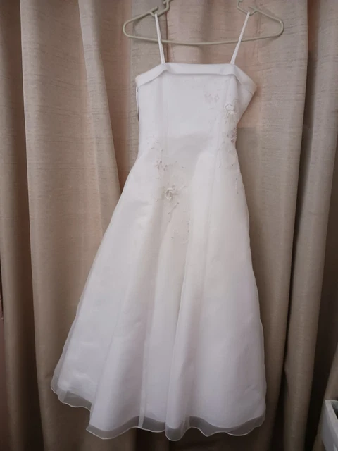 Davids Bridal Youth Junior Michaelangelo Formal Bridesmaid/Communion Dress Sz 10