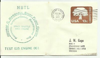 Nstl Space Shuttle Main Engine Test 035 Engine 003 Bay Saint Louis, Ms 2/19/1977