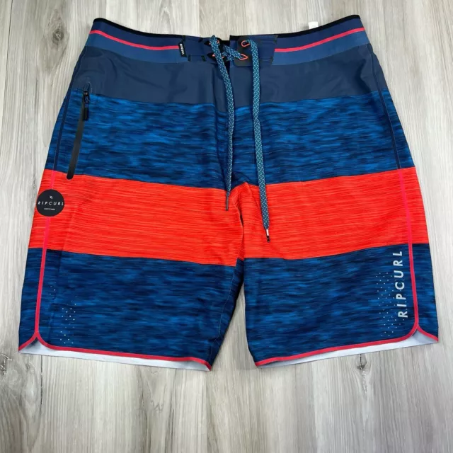 Rip Curl Mirage Ultimate Series Board Shorts Men’s Size 33 Blue Red