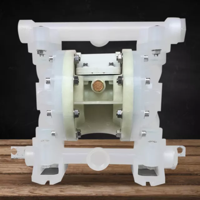 Air-Operated Double Diaphragm Pump All-plastic Pneumatic 3/4inch Inlet & Outlet