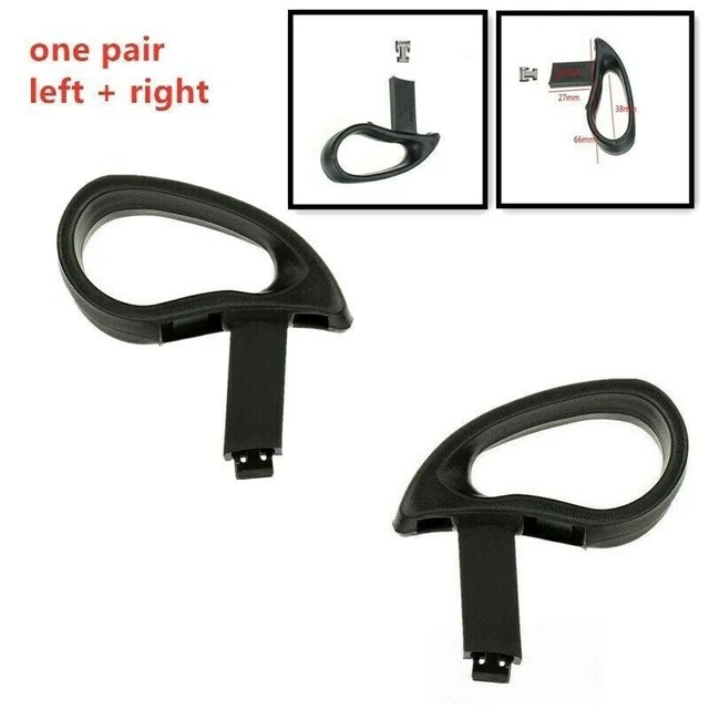 thumbnail image 2 of Suriano Car Passion Abarth 500 Seat Lift Handle – Left Side, Black, Backrest, OEM 71752325, New 2 of 4