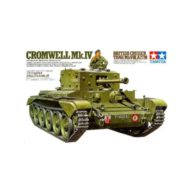 Maquette Char Cromwell Mk. Iv Cruiser Tank - Mk. Viii, A27m Tamiya 35221 1/35ème