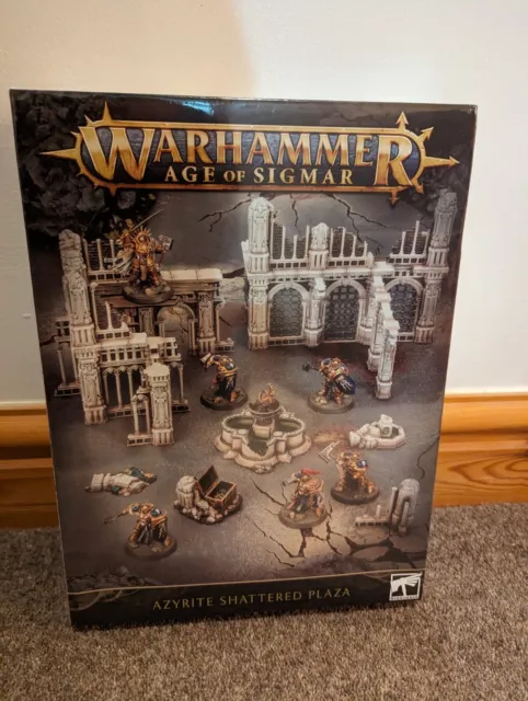 Warhammer Age Of Sigmar Azyrite Shattered Plaza. OOP. BNIB.