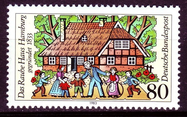Germany Bund BRD 1983 Mi 1186 ** Das Rauhe Haus Wichern Theologe