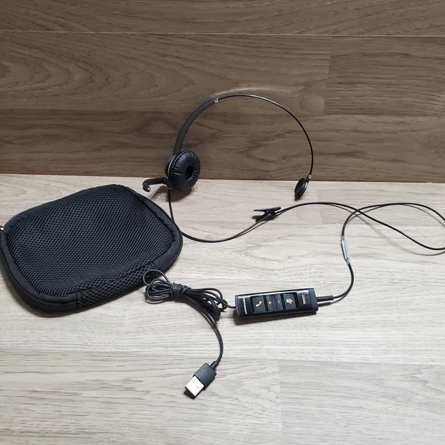 PLANTRONICS ENCOREPRO HW715 USB Monaural Headset + DA80 24.99 PicClick