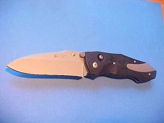 Crkt 1120 Elishewitz Anubis Vintage Pocket Knife Discontinued Read Description