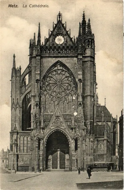 CPA Moselle METZ La Cathedral facade (984449)