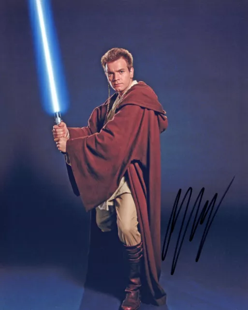 10x8 Photo Personally Autographed by Ewan McGregor & COA