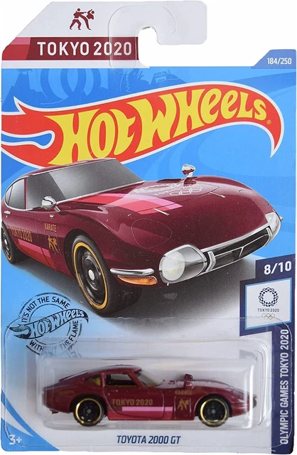 Hot Wheels Toyota 2000 GT, red 184/250