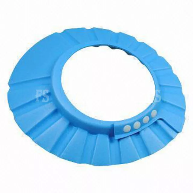 Adjustable Baby Shower Cap Baby Kids Children Bath Shampoo Shield Hat Wash Hair