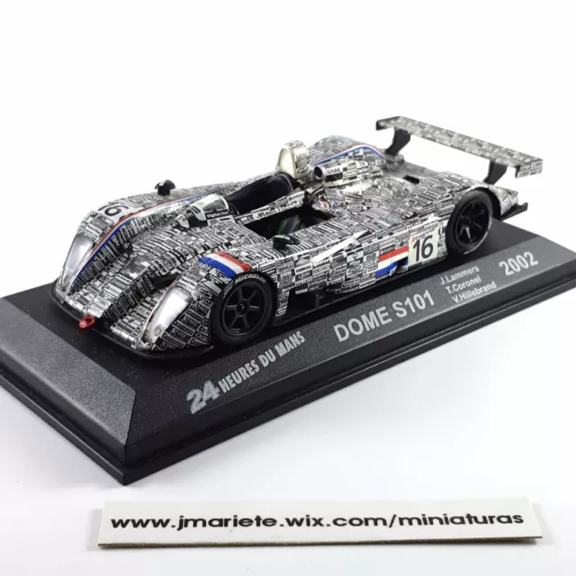 DOME S101 Lammers-Coronel-Hillebrand 2002 Le Mans 1:43