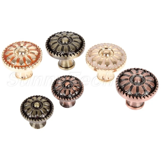 1x European Cabinet Drawer Door Knobs Wardrobe Cupboard Dresser Pull Handles