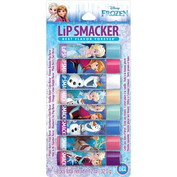 Lip Smacker Disney Frozen Lip Balm Party Pack, 8 Pcs Total