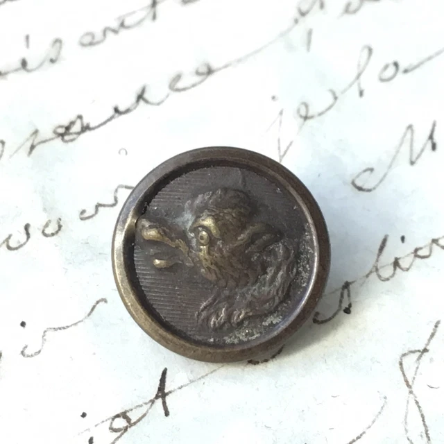 Bouton De Vénerie Ancien - Chiens D'équipage - Chasse - Métal Français - Lot Selon Quantité