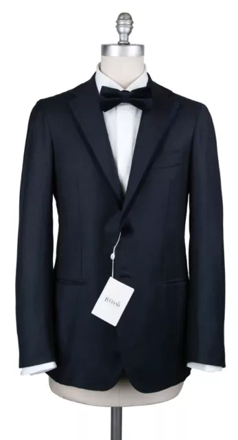 Orazio Luciano Blu Navy Lana Smoking - 38/48 - (S111166)