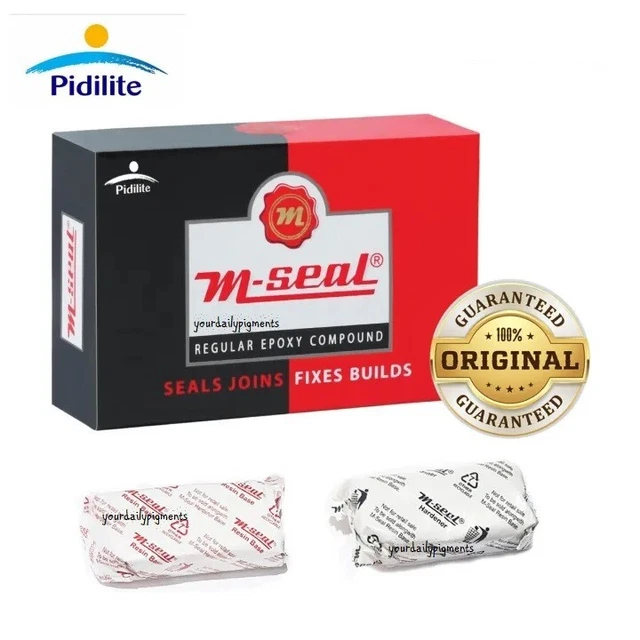 PIDILITE M-SEAL REGULAR EPOXY COMPOUND Pack of 100g resin and hardener