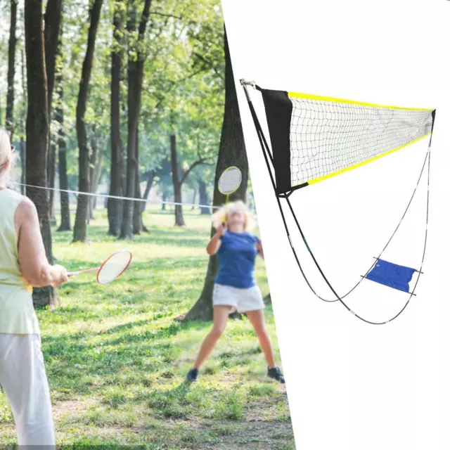 Badminton Net Set with Carry Bag Setup Sports Net Volleyball Net Backyard for