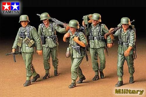 German Machine Gun Crew 1:35 TA35184 - tamiya modellismo