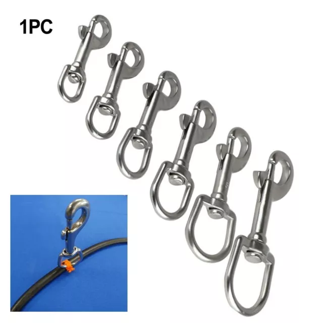 Reliable Stainless Steel Spring Hook No Rust No Tangles Just Hassle Free Use