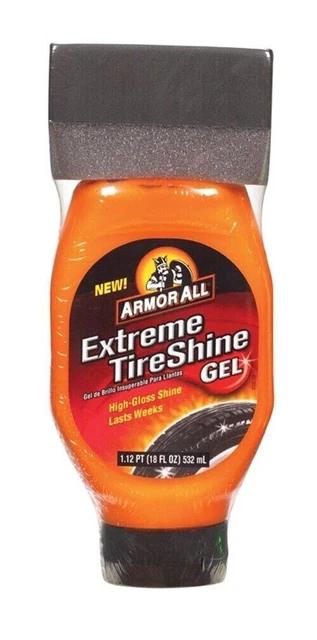 Armor All 9938W Deep Black Extreme Tire Shine Gel 18 oz.