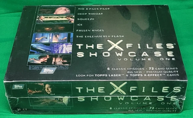1991 Topps The X-Files Showcase Volume 1 Trading Card Wax Box - NEW