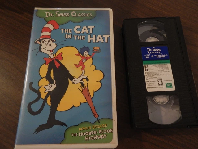 THE CAT IN The Hat Vhs Dr. Suess Classics Clamshell Cbs Video 1996