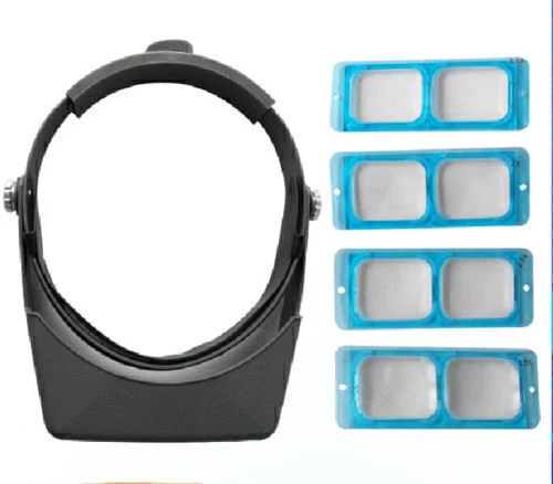 Loupe Helmet Head Band Magnifier MG81007-BWith Adjustable Buckle Wearing Tape