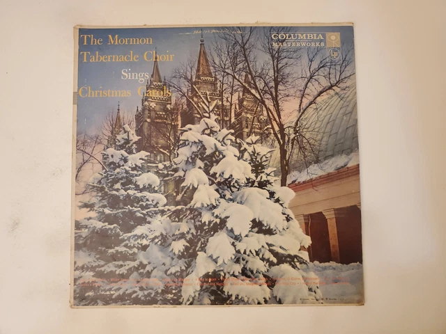THE MORMON TABERNACLE Choir - Sings Christmas Carols (Vinyl Record LP ...
