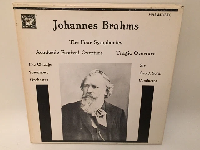 クラシック CD Johannes Brahms , Sir John Bar Symphony No. 4 / Academic Festival Overture TOGE15025 EMI Classics /00110 Johannes Brahms, Leonard Bernstein, New York Philharmonic
