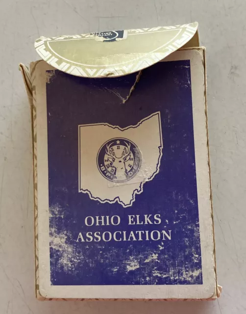 Vintage Ohio Elks Association Playing Cards  - Complete