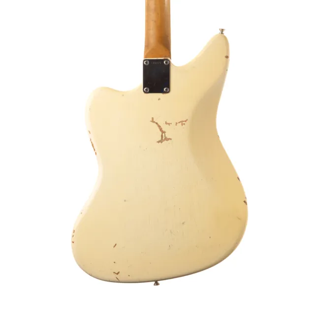 Vintage Fender Jaguar Olympic White 1965 3