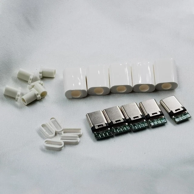 Schnittstellenstecker C Stecker Stecker Elektrische Prüfgeräte 5 STCK. 5 V Lö