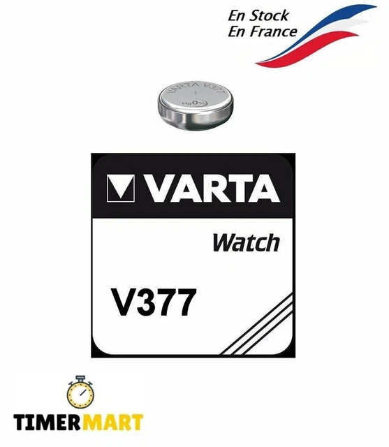 Piles de Montres Varta V377, SR66, SR626SW - Piles - Achat & prix