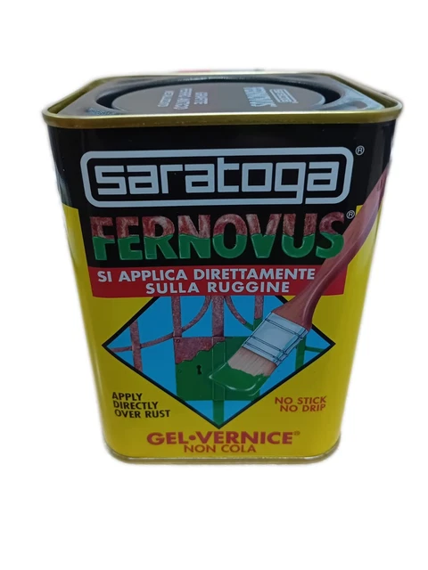 FERNOVUS SARATOGA PITTURA SMALTO GEL VERNICE ANTIRUGGINE TUTTI I FORMATI - Foto 13