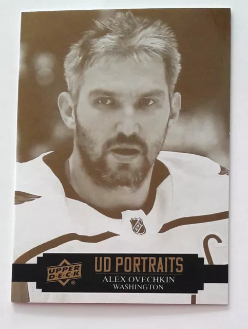 2021-22 Upper Deck UD Portraits #P17 Alexander Ovechkin Washington Capitals