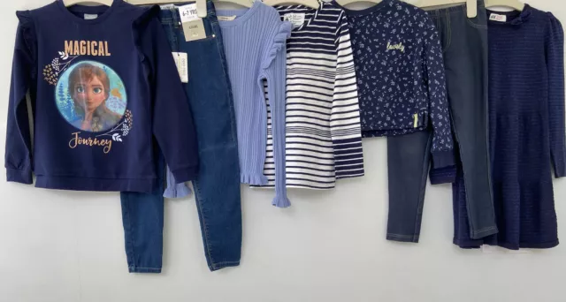 Girls Winter Jeans, Tops, Dress H&M, Next Etc Bundle Age 6 Years *VGC*