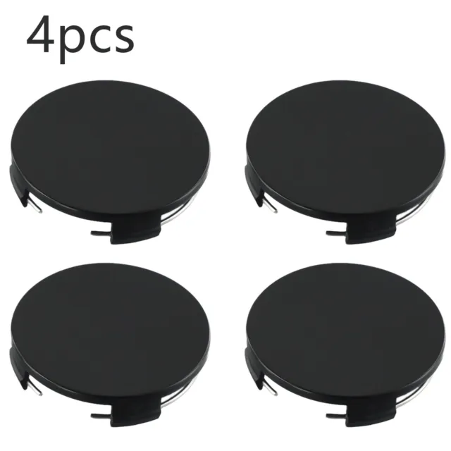 Upgrade Your Car Wheels with Universal Car Wheel Centre Hub Cover 4pcs Black