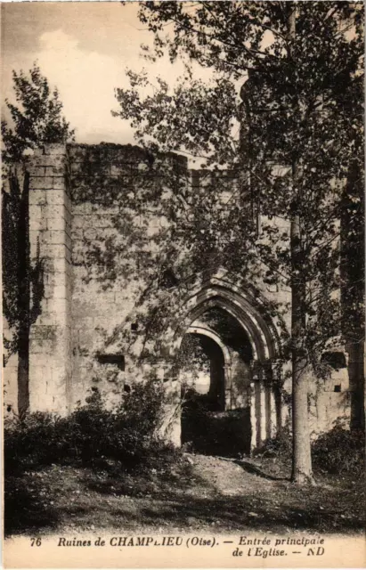 CPA Champlieu - Ruines de Champlieu - Entree Principale de l'Eglise (1032705)