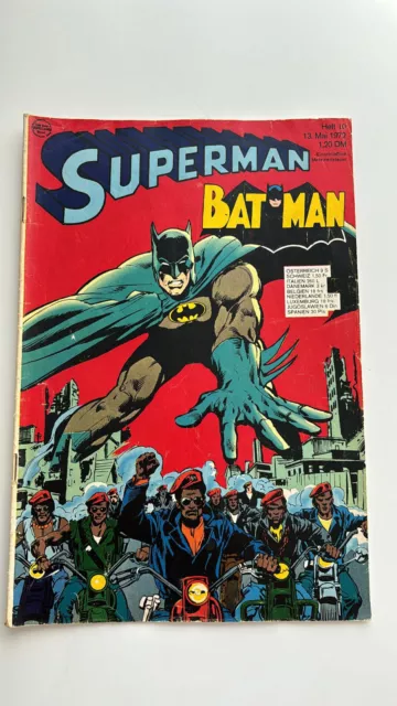 EHAPA COMIC / SUPERMAN BATMAN Heft 10 von 1972