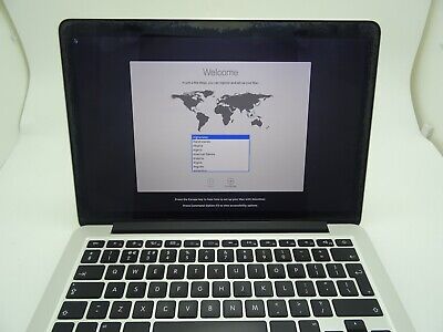 Apple MacBook Pro, 13” Retina display (2013) 8GB RAM 512GB SSD i5 2.6GHz A1502