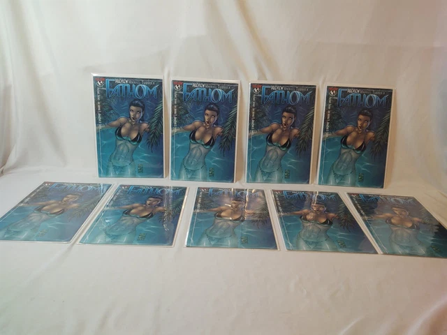 9 Fathom: Preview Special 1st Appearance Michael Turner Top Cow Comic Book