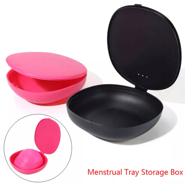 1 PIEZA Mujer Silicona Copa Menstrual Almacenamiento Esterilizador Copa Menstrual DesinfectanteJY