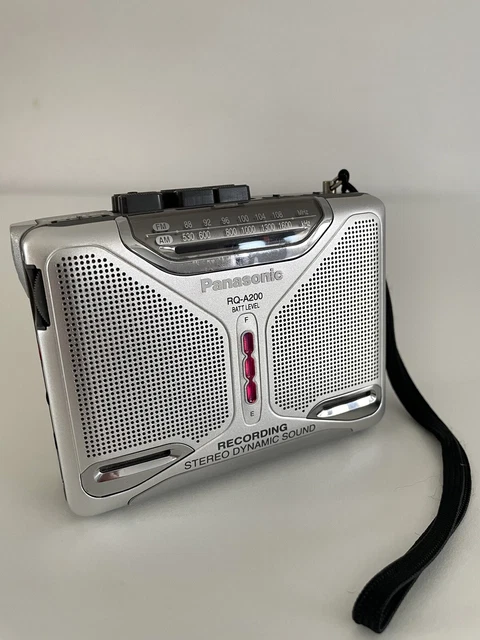 PANASONIC - MINI Registratore A Cassette - Rq-341A - Funzionante PANASONIC - MINI Registratore A Cassette - Rq-341A - Funzionante