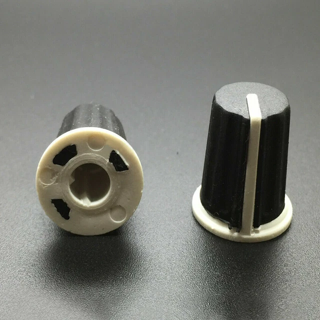 Manopole EQ Nere 20 Manopole Rotary Per Mixer Pioneer DJM800, 900NXS, 2000NXS - Ricambio DAA1176 DAA1305 Ricambi Manopole Mixer Dj