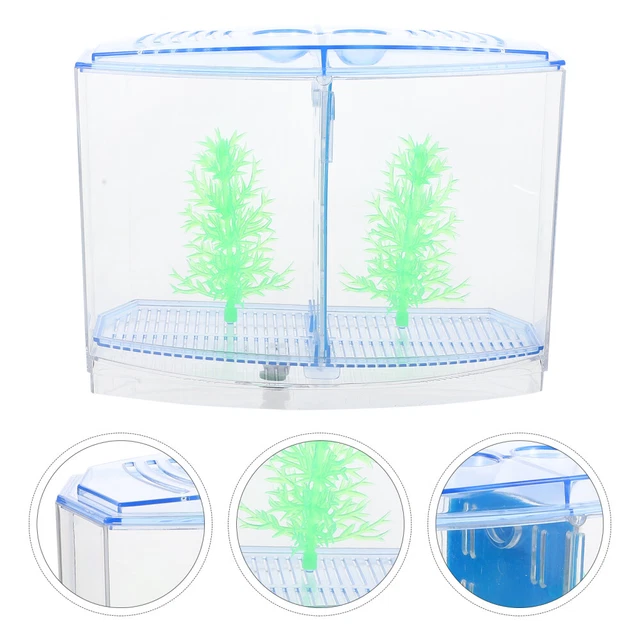 Small Aquarium Tank Bowl Shrimp Farming Betta Decorations Reptile Terrariums