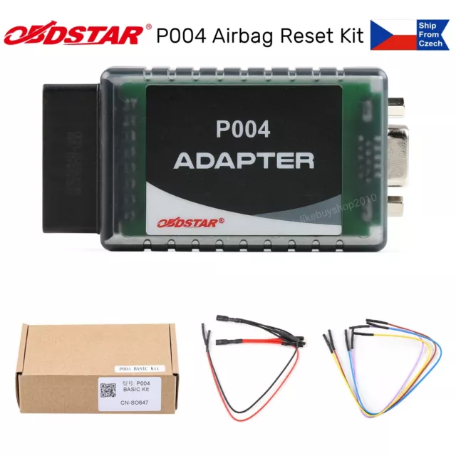 OBDSTAR P004 Basic Kit Work With X300 DP PLUS/ Odo master/ P50 For Airbag Reset