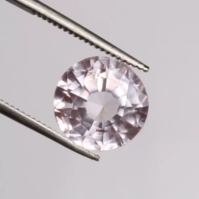 Pierre précieuse certifiée lâche couleur rose naturelle morganite 5,40 ct...